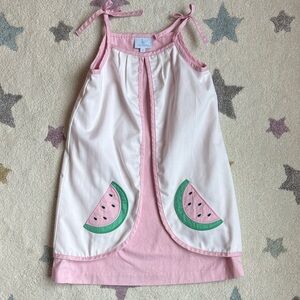 Little English Pink Watermelon dress